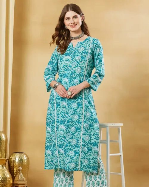 Straight kurta set